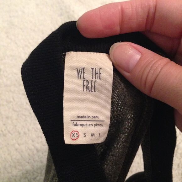 Free People asymmetrical Twin Peaks tank XS - Picture 5 of 8